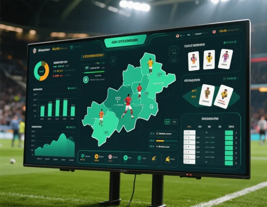 世界杯赛前分析数据看板示意图